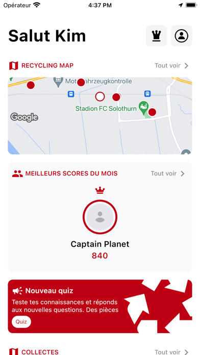 Screenshot #1 pour Recycling Map