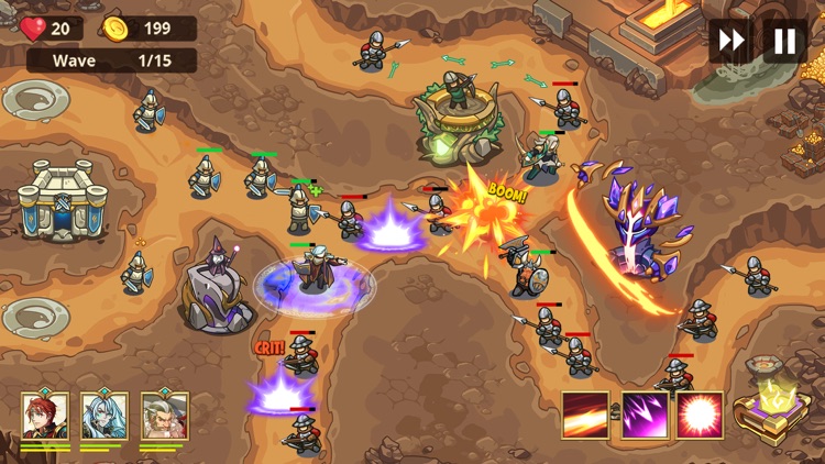 Kingdom War: Tower Defense TD screenshot-3