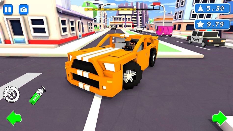 Blocky Car Racing Game - 1.1 - (iOS)