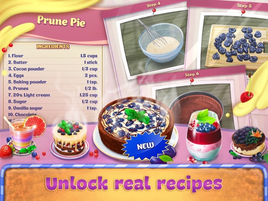 Bake a Cake Puzzles & Recipes iPad app afbeelding 2