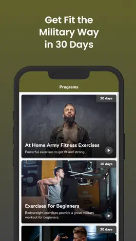 Game screenshot Military Style Fitness Workout apk