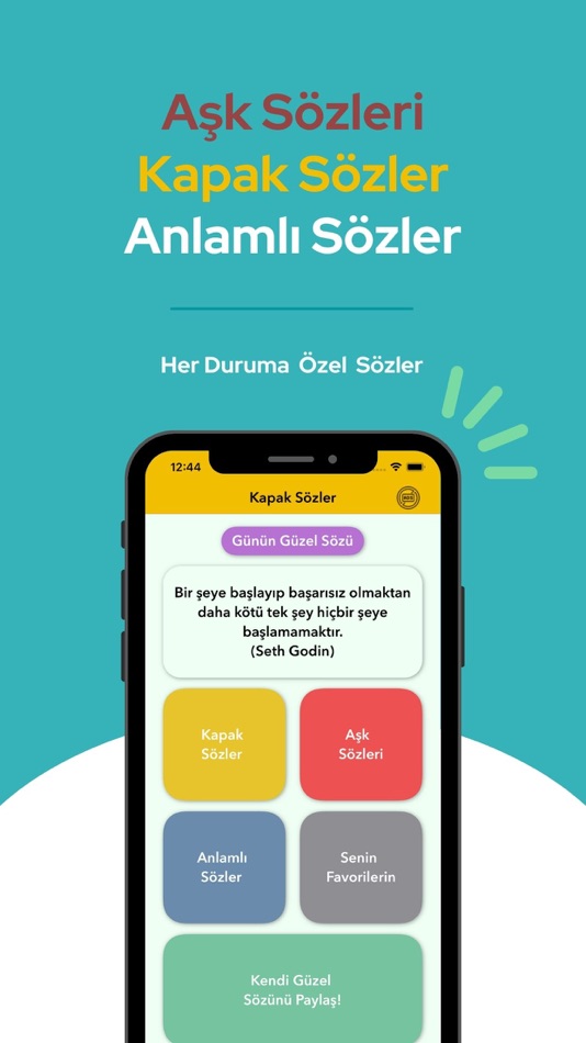 #1. Kapak Sözler (iOS) 由: Ahmet Durmus