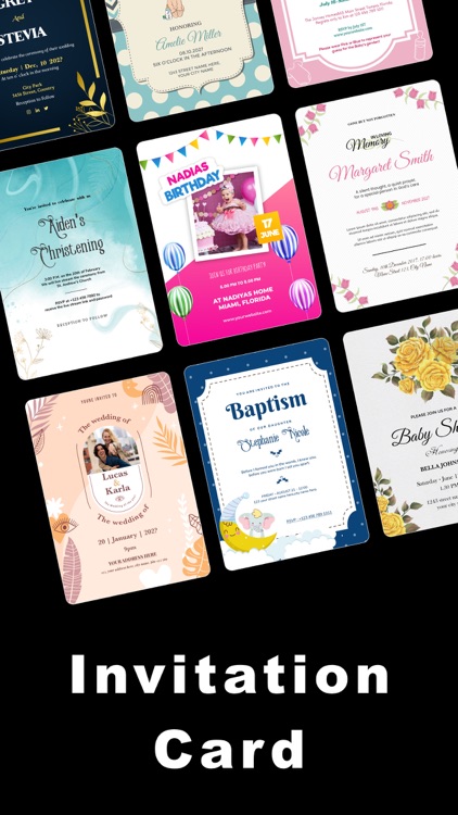 Invitation Maker-RSVP,Greeting