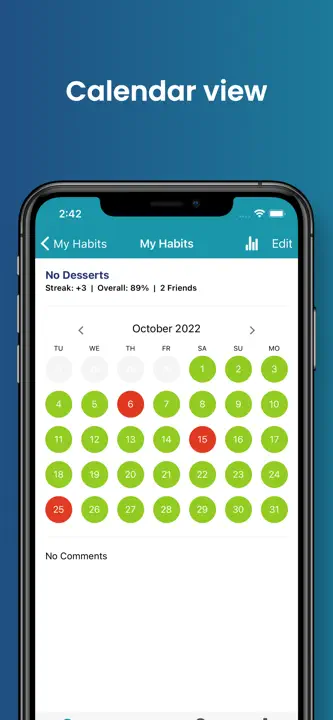 HabitShare: Screenshot 2 von 4