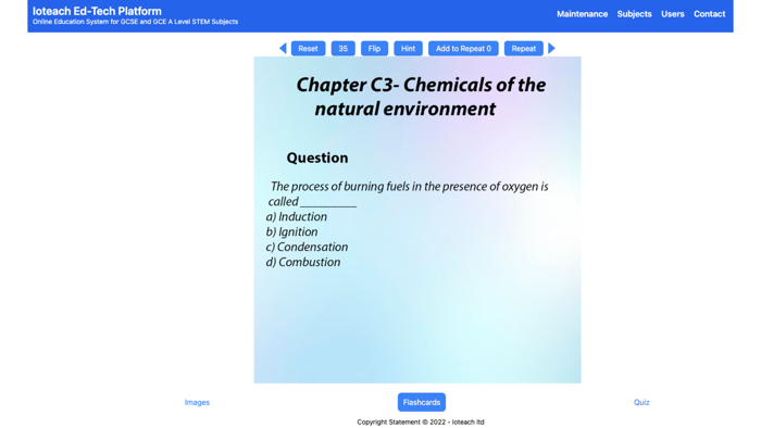 Ioteach GCSE GCE A Level