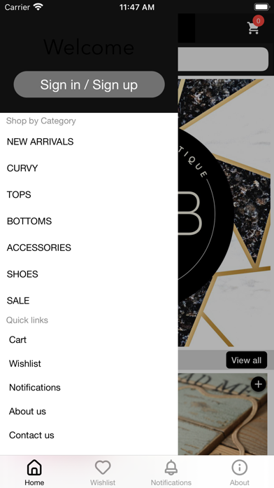 Downtown Bungalow Boutique Screenshot