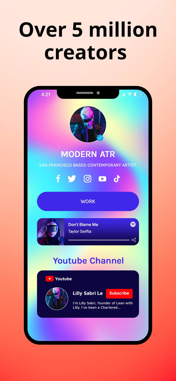 Linkbio - Link in bio builder