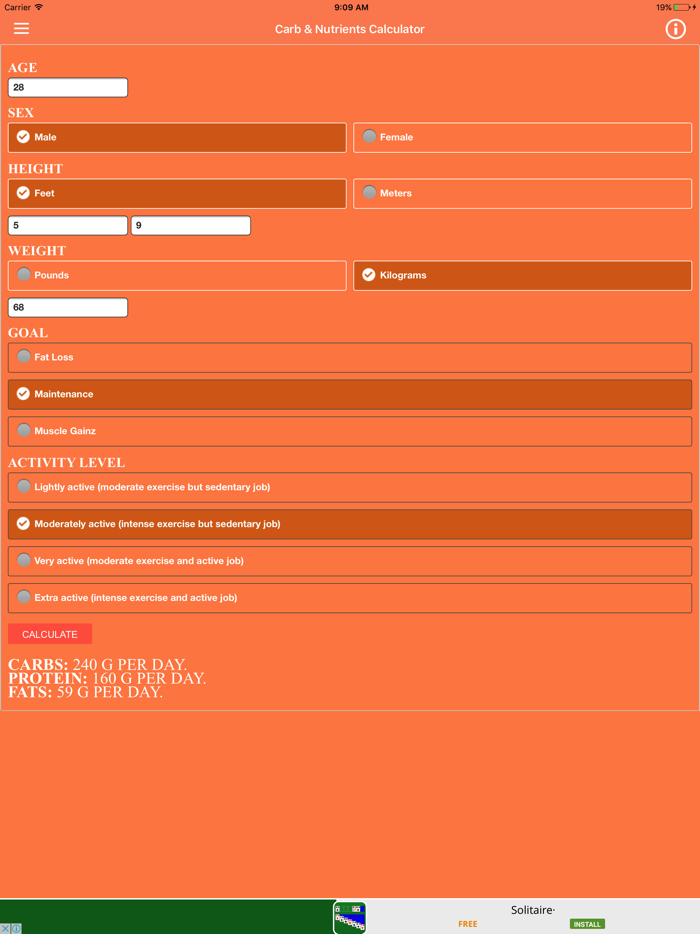 Zero and Low Carb Diet