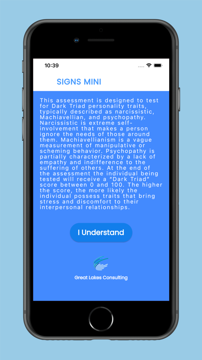 SIGNS Narcissism Mini