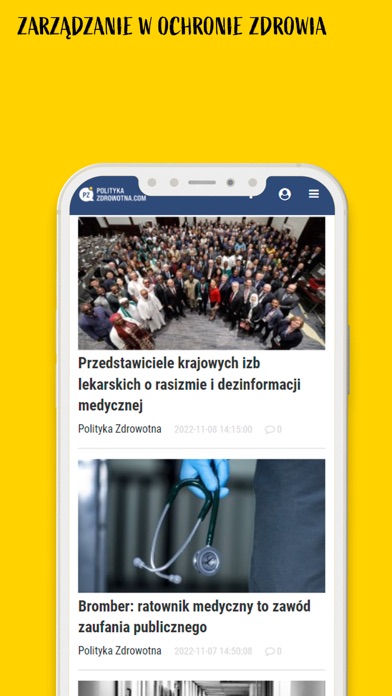 Polityka Zdrowotna Screenshot