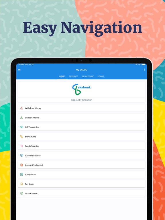 App screenshot