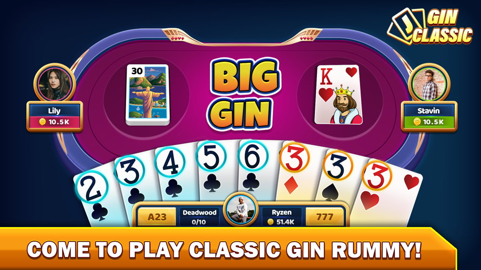 #4. Gin Rummy - Offline Card Game (iOS) 由: MOBILIX SOLUTIONS PRIVATE LIMITED
