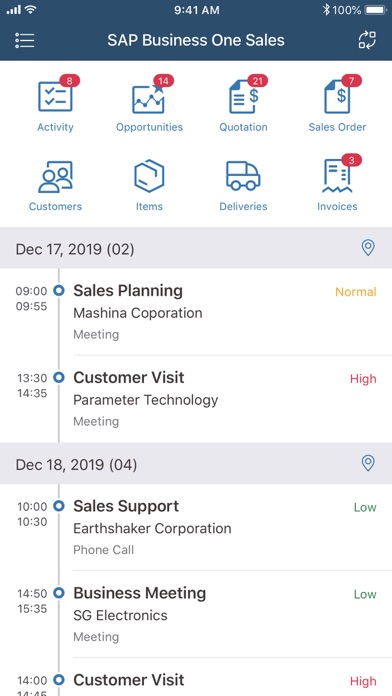 Screenshot #2 pour SAP Business One Sales