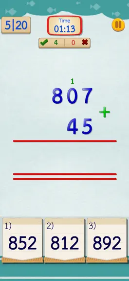 Game screenshot Math Fast Plus and Minus hack