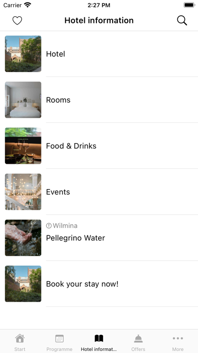 Wilmina Hotel Screenshot
