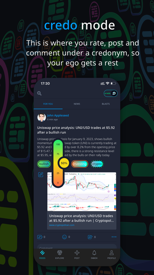 #4. Credo Social Content Network (iOS) 由: Credo Ltd