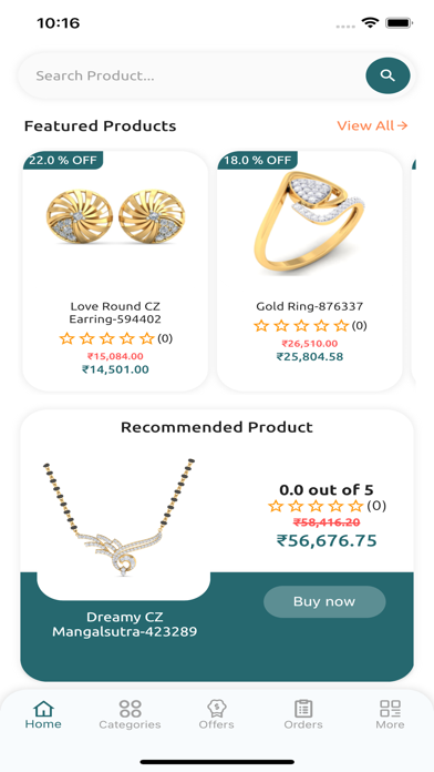 Aarchiev Gold Jewellery Store Screenshot