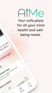 aime mental health & wellbeing iphone screenshot 2