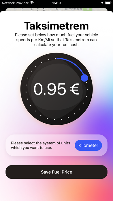 Taksimetrem Screenshot