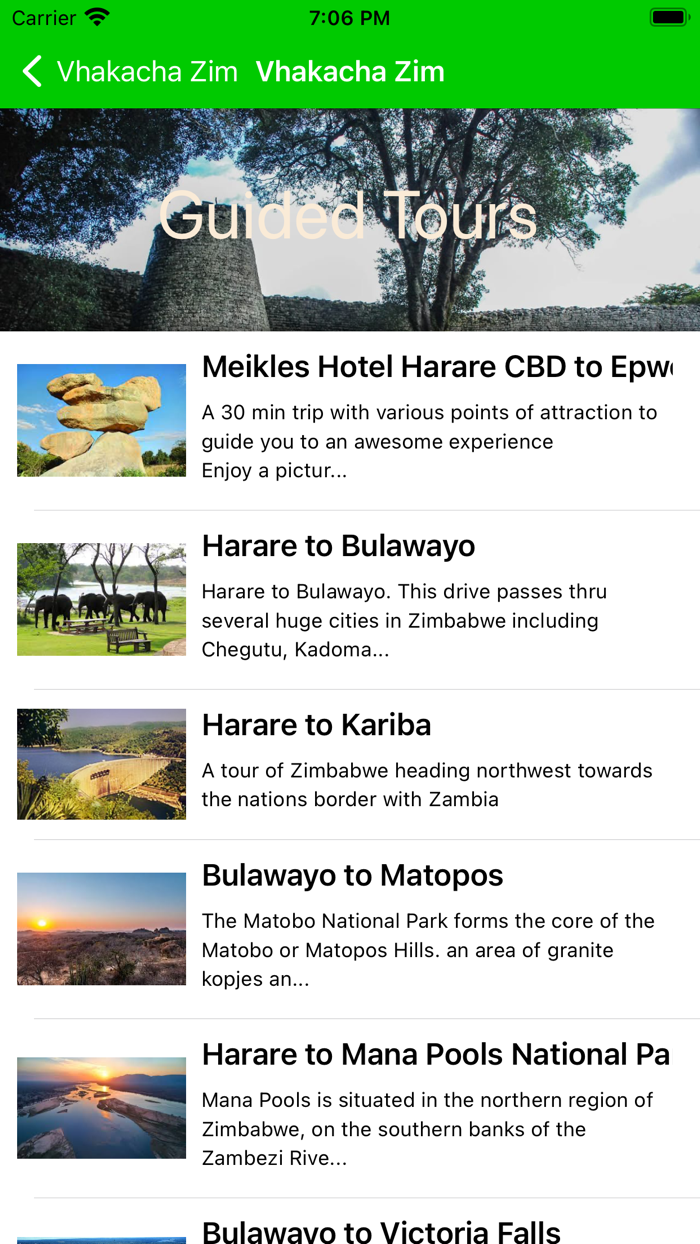 Vhakacha Visit Zimbabwe