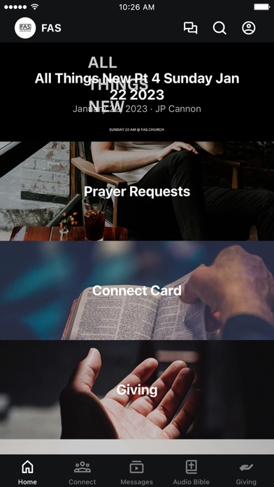 FAS Church Screenshot