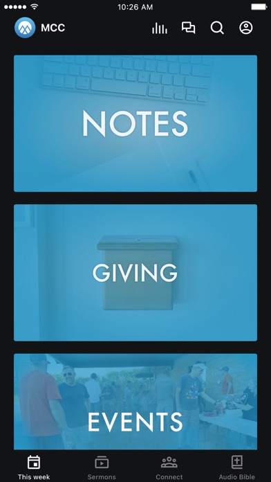 Monticello Christian Church Screenshot