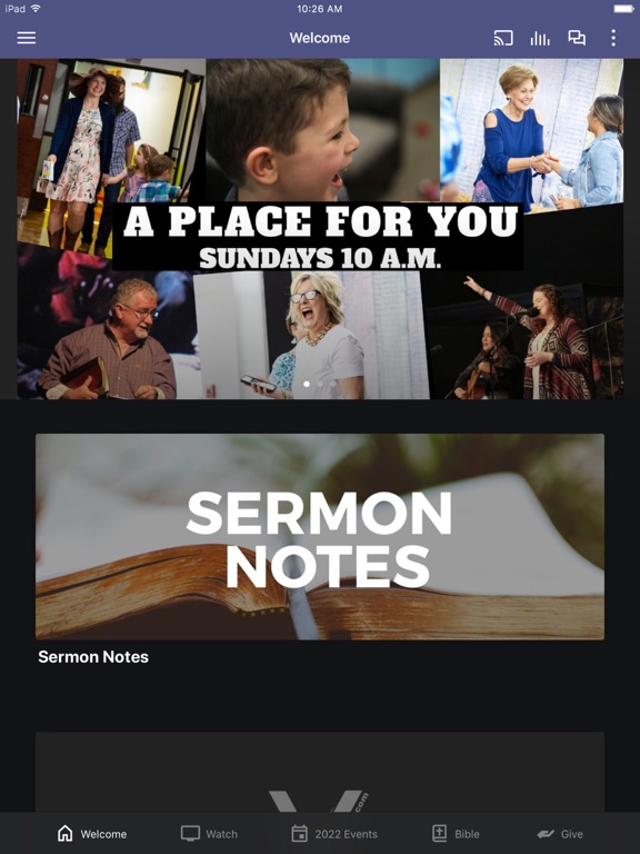 VFC Burleson iPad screenshot 1 - Education app