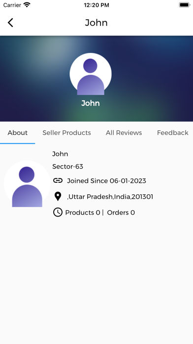 Fashionista Marketplace Screenshot