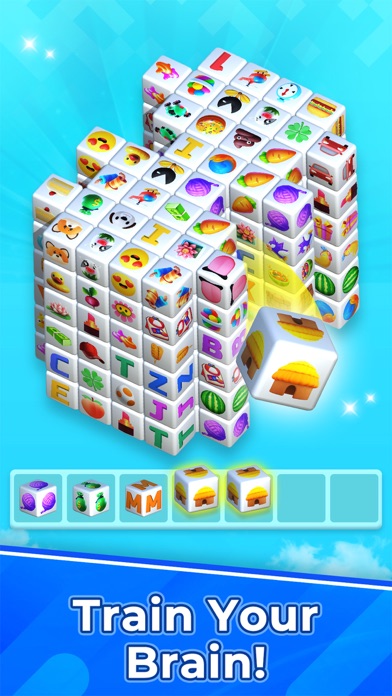 Cube Tile Match 3D Master Screenshot