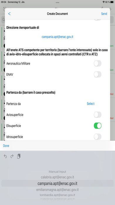 Apertura Avio-Elisuperficie Screenshot