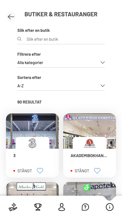 Club Marieberg Galleria Screenshot