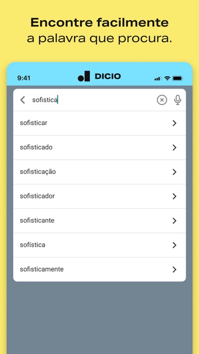 Dicionário de Português Dicio Screenshot