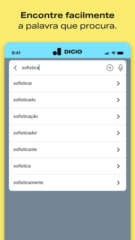 Dicionário de Português Dicio screenshot 3 of 3