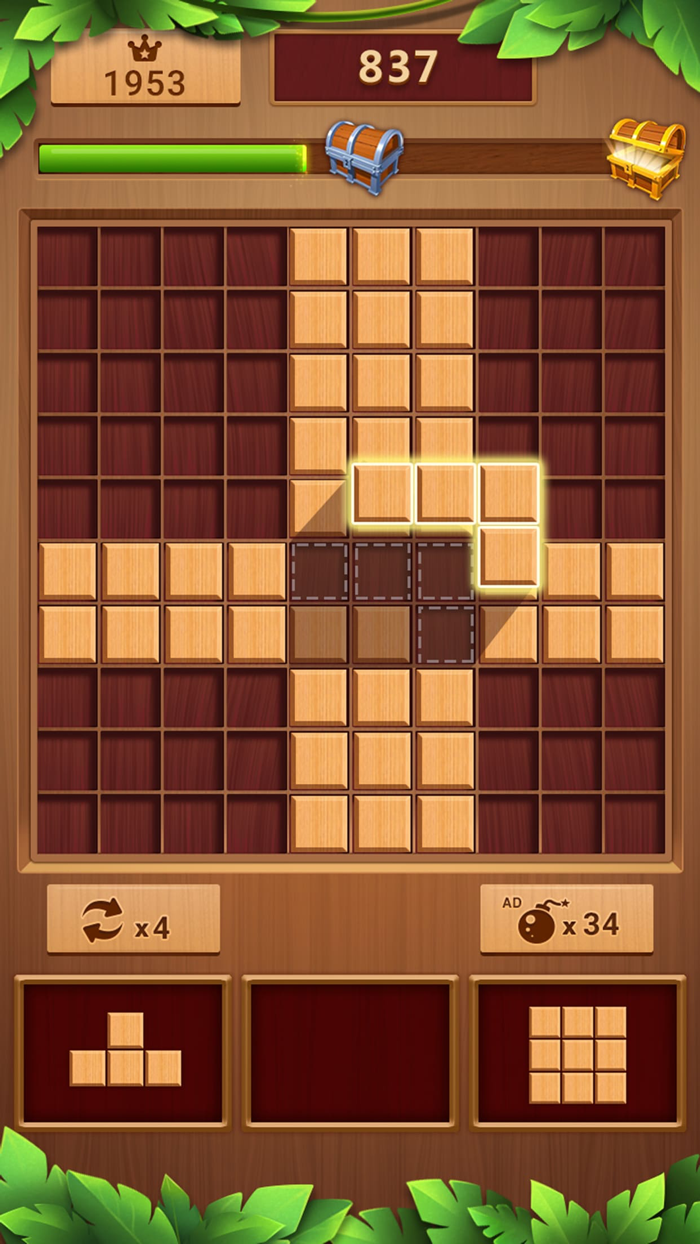 Block Puzzle - Wood Games