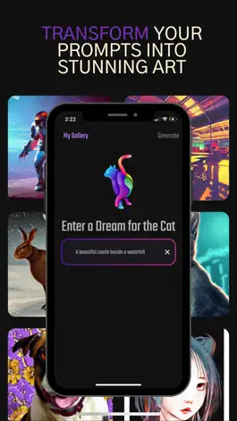 Game screenshot Dream Cat: AI Art Generator mod apk