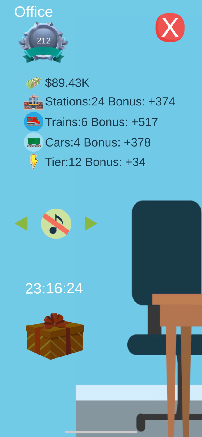 Idle Train Tycoon