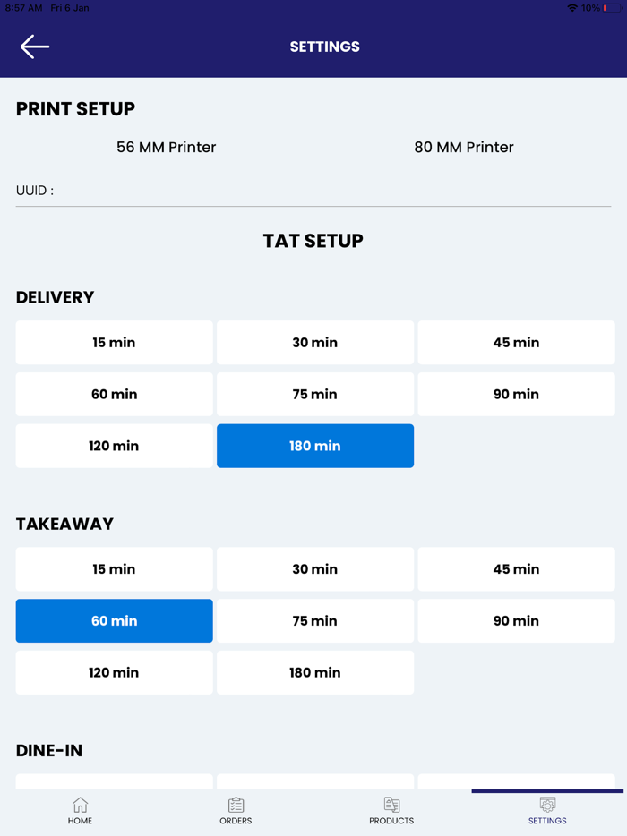 NinjaOS Business Center Mobile