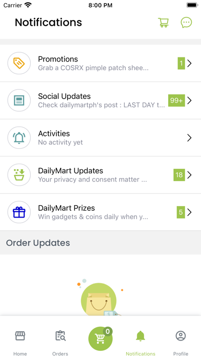DailyMart - Grocery Deliveries Screenshot