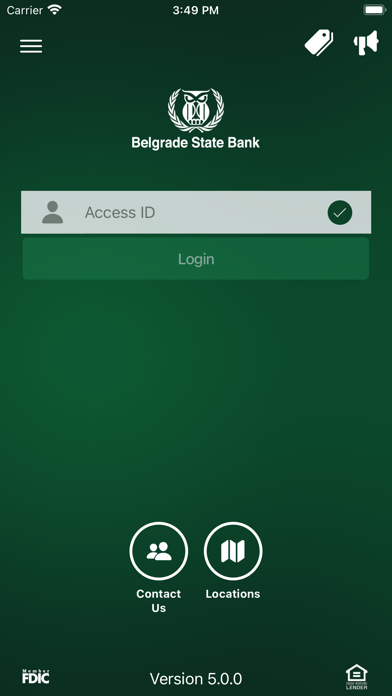 Belgrade State Bank Mobile Screenshot