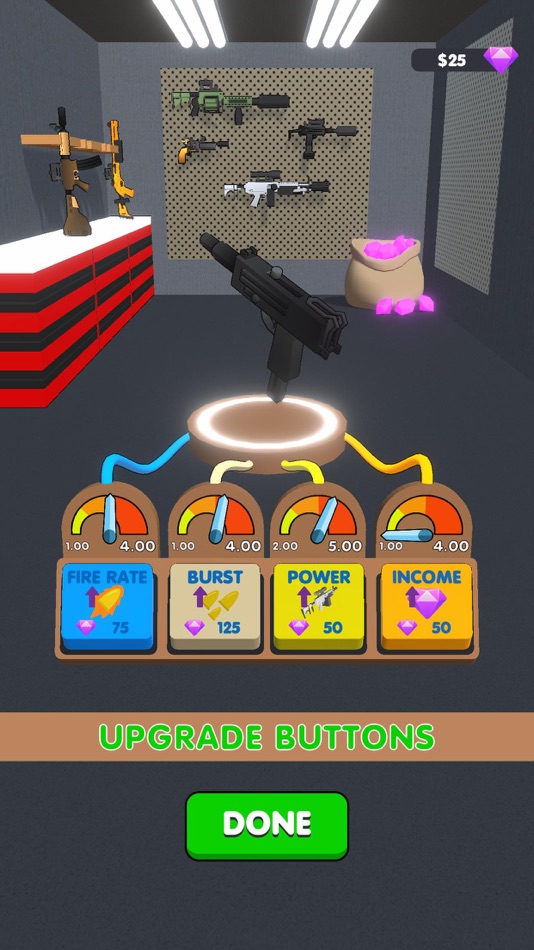 #4. Gun Up Clicker (iOS) 由: Virtual Projects Oyun Yazilim Ve Teknoloji