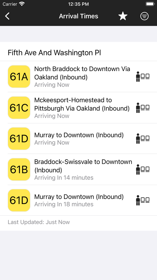 #3. Pittsburgh Bus Watch (iOS) 由: Tyler Madonna