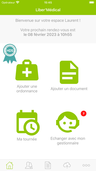 Liber Médical Mobile Screenshot