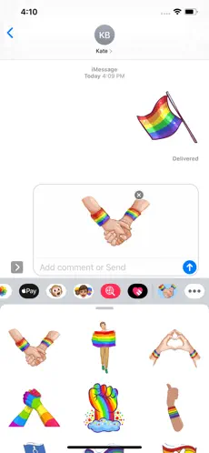 Image 2 Gay LGBT Stickers iphone