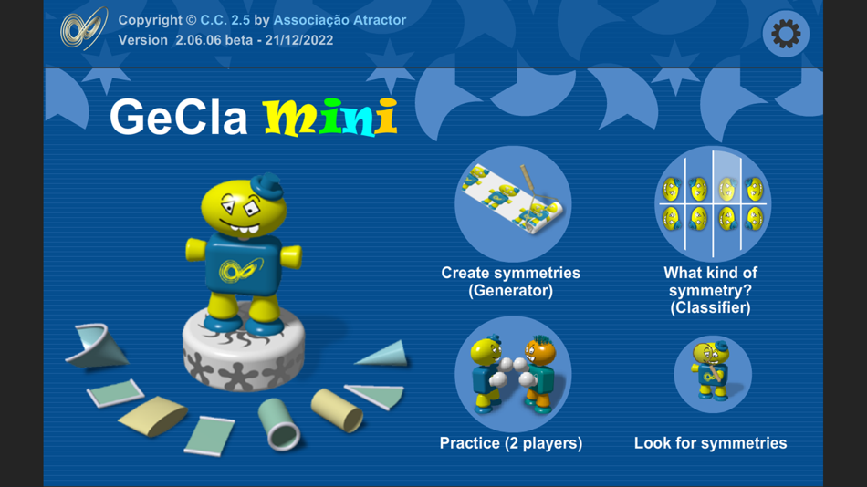 #1. GeClaMini (iOS) 由: Associação Atractor
