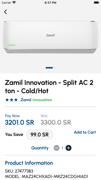 Zamil Air Conditioners Screenshot