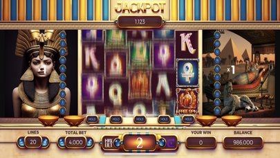 Cleopatra Slot Machine Screenshot