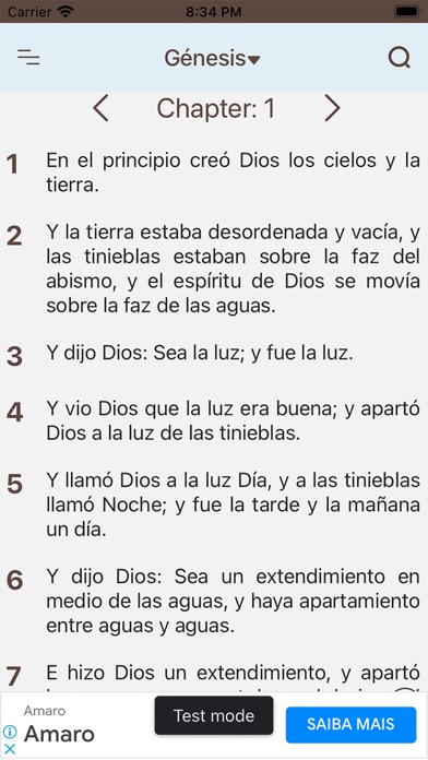 Biblia Reina Valera (Spanish) Screenshot