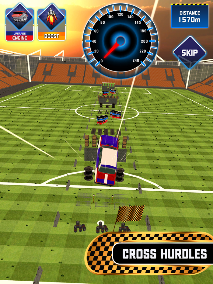 Gt Car Stunt Ramp Jump classic