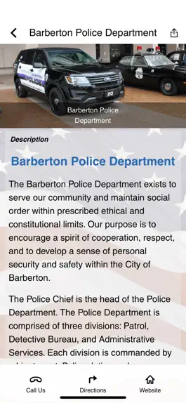 Game screenshot Barberton Police Department apk
