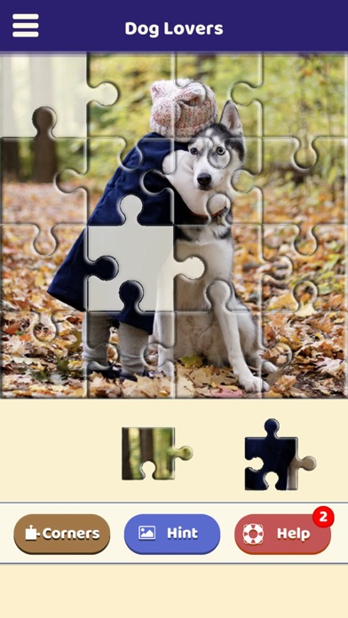 Screenshot #2 pour Dog Lovers Puzzle